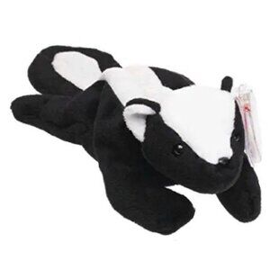Ty Beanie Babies Stinky The Skunk 1995 with Tags New! Mint Condition